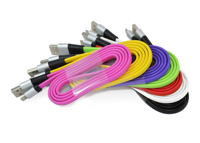 FLAT THICK LIGHTNNG CABLE FOR IPHONE